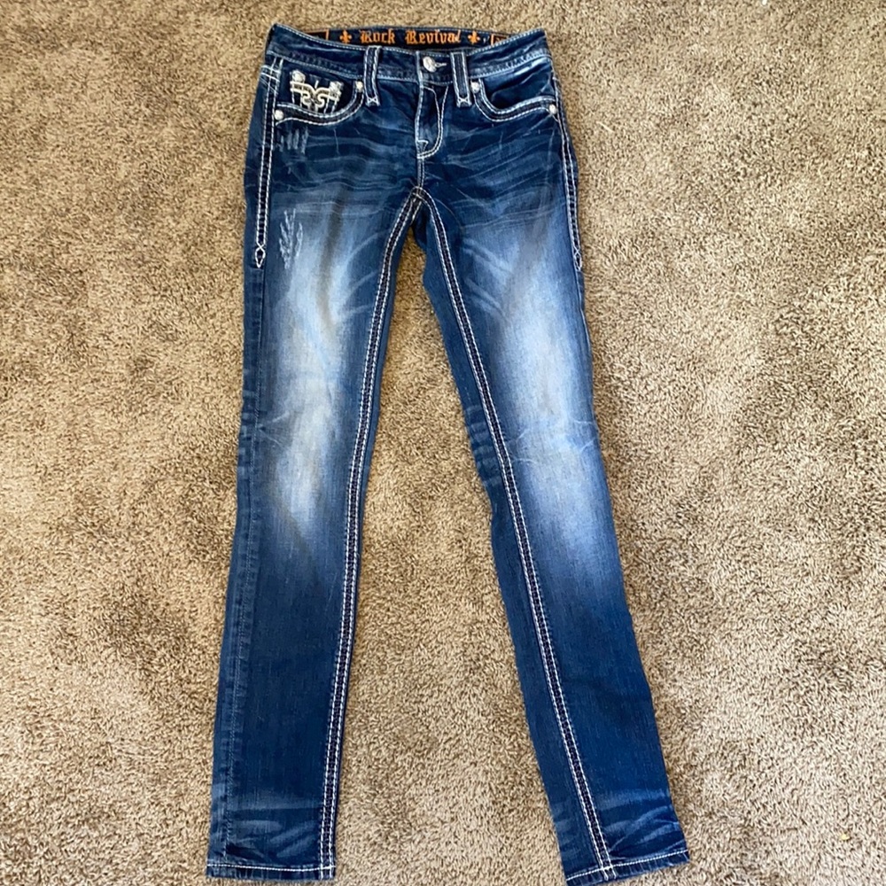 Rick revival skinny jeans